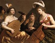 BIJLERT, Jan van The Concert in oil painting reproduction